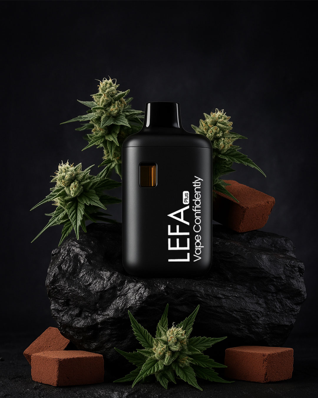 Zero Tolerance for Heavy Metals: 2026 Global Trends in Metal-Free Cannabis Vape Hardware插图 Nextvapor LEFA Plus all-in-one cannabis vape hardware device with ceramic heating technology
