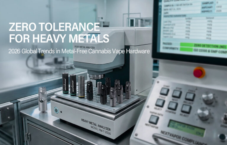 Zero Tolerance for Heavy Metals 2026 Global Trends in Metal-Free Cannabis Vape Hardware